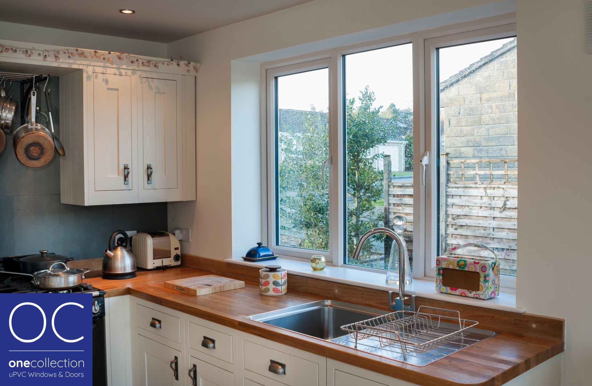 OC-Chamfered Window in Kitchen