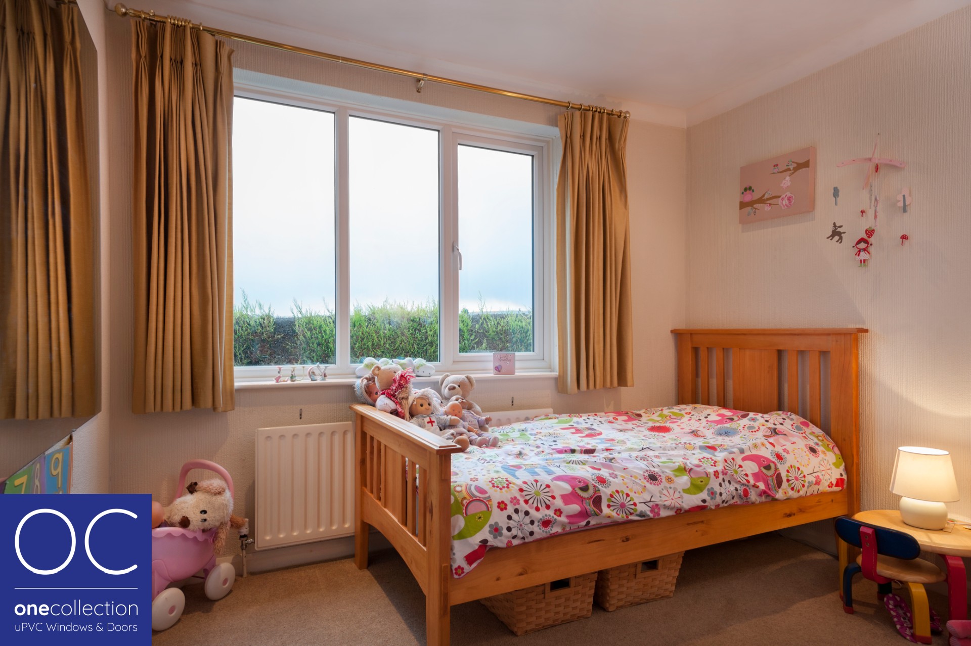 OC-Chamfered window in childrens bedroom